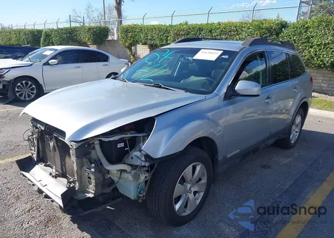 2012 Subaru Outback 3.6R Limited from USA, damaged, VIN 4S4BRDLC6C2280085